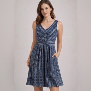 Anthropologie Maeve v-neck sleeveless dress